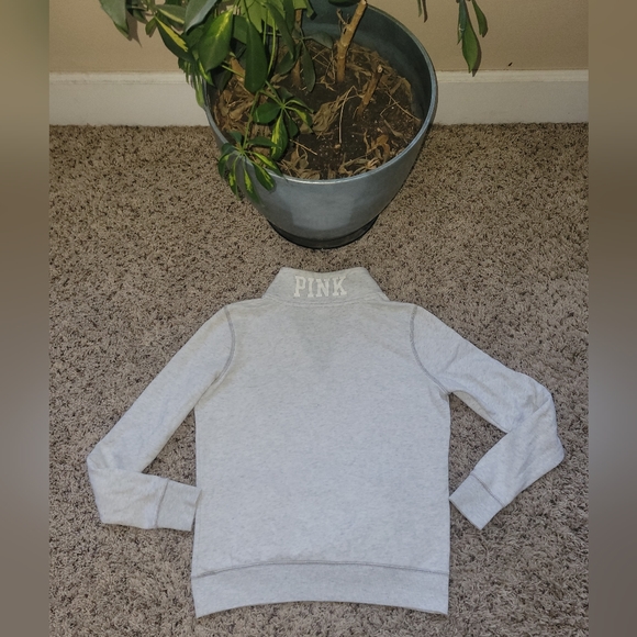 Victoria's Secret Pink Quarter Zip Pullover Women's Sz XS - Picture 10 of 12